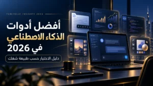 أفضل أدوات الذكاء الاصطناعي في 2026: دليل الاختيار حسب طبيعة شغلك | تميّز