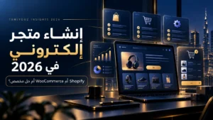إنشاء متجر إلكتروني في 2026: Shopify أم WooCommerce أم حل مخصص؟ | تميّز