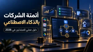 أتمتة الشركات بالذكاء الاصطناعي في 2026: دليل عملي للمبتدئين | تميّز