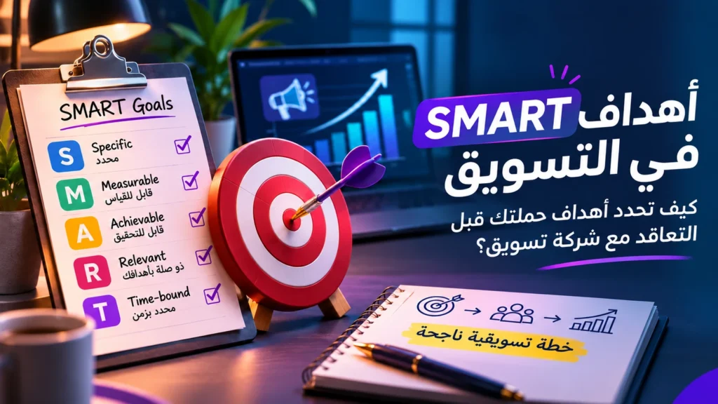 أهداف SMART في التسويق: تحديد أهداف الحملة التسويقية قبل التعاقد مع شركة تسويق