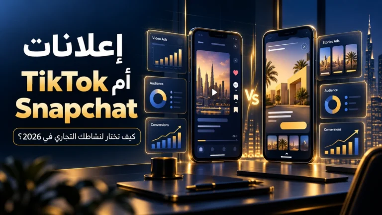 إعلانات TikTok أم Snapchat في 2026: كيف تختار لنشاطك التجاري؟ | تميّز