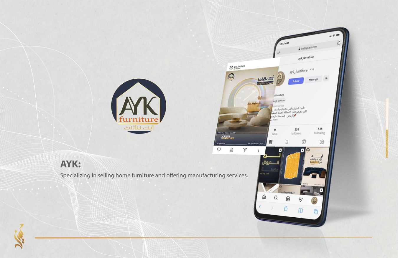 Social Media — AYK Furniture | Tamiyouz Alrowad
